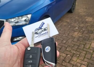 spare keys skoda provided by jj car keys in hamilton