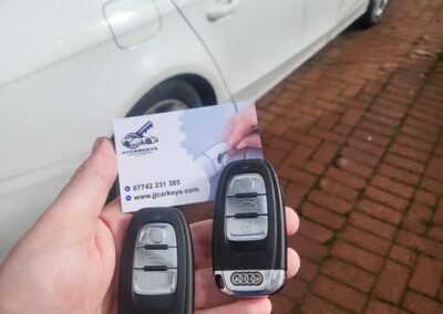 spare key provided by jj car keys in larkhall