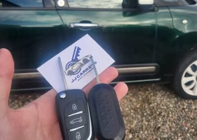 spare key cutting by jj car keys in carnwath